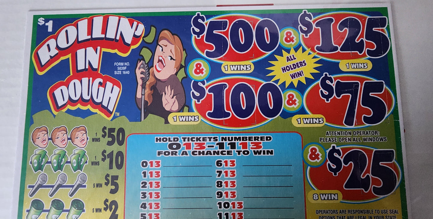 ROLLIN IN THE DOUGH (500)