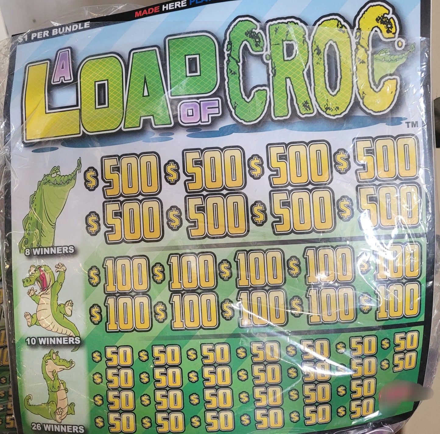 A LOAD OF CROC JARS WITH LAST SALE