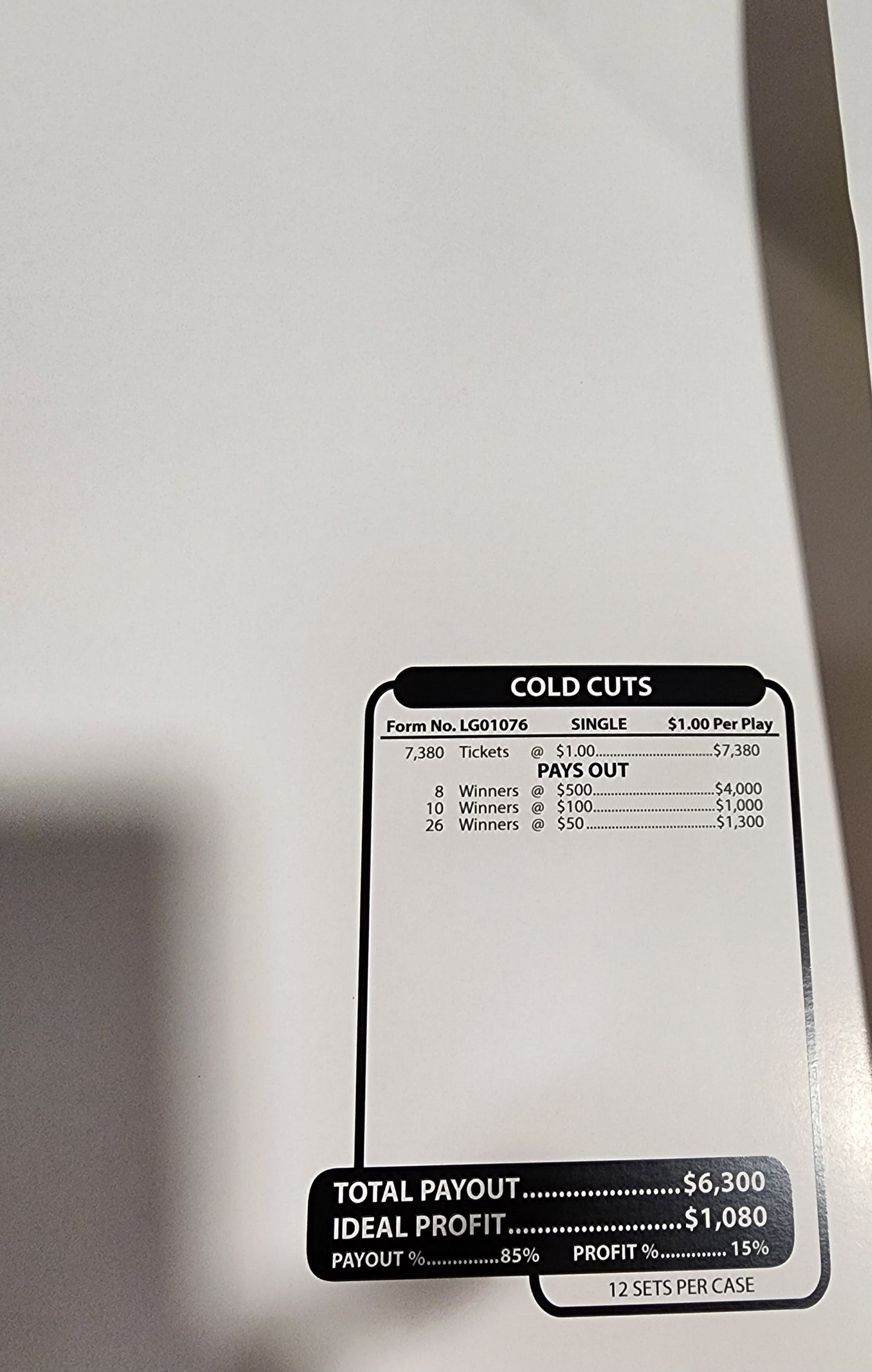 COLD CUTS JARS