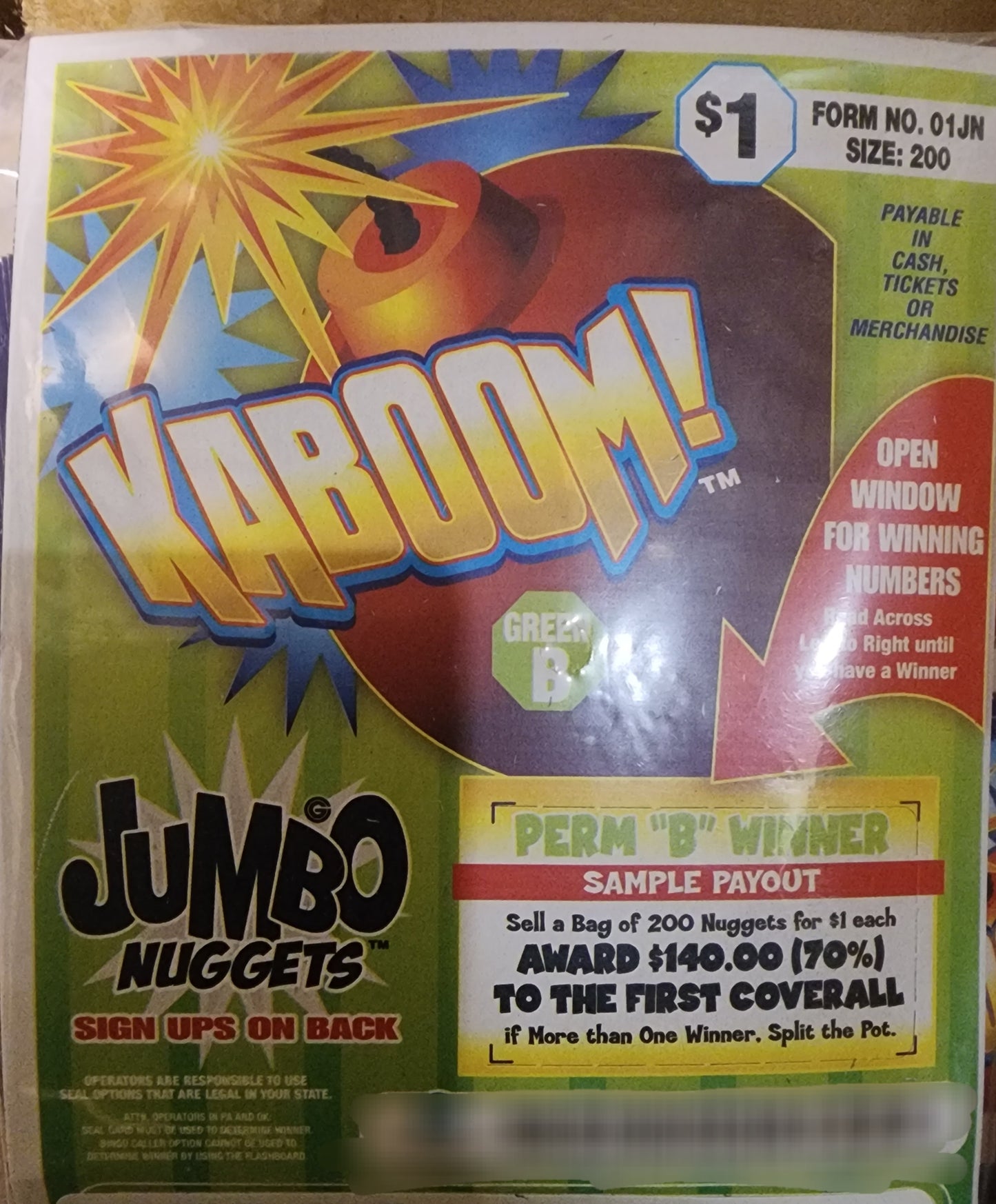 KABOOM JUMBO CHIPS