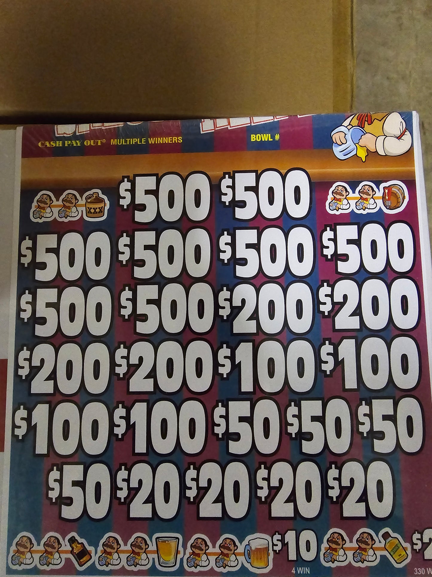 SALOON KEEPER (500) $2