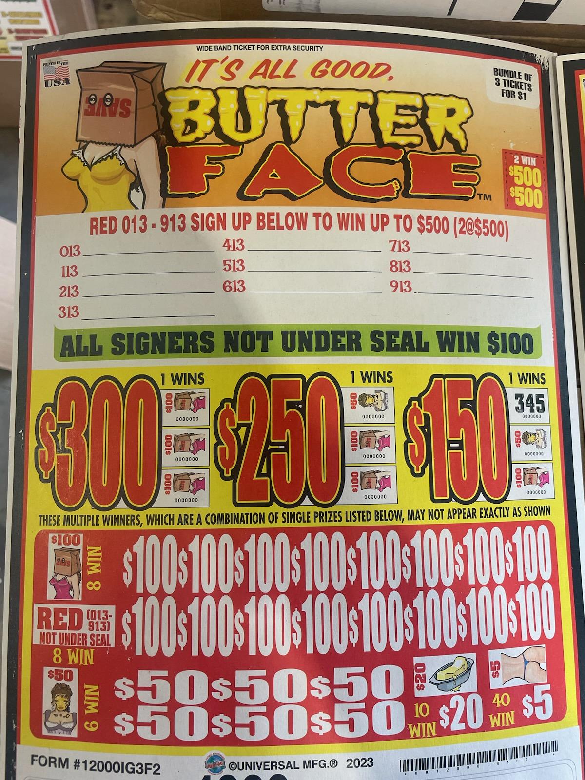 ITS ALL GOOD, BUTTER FACE