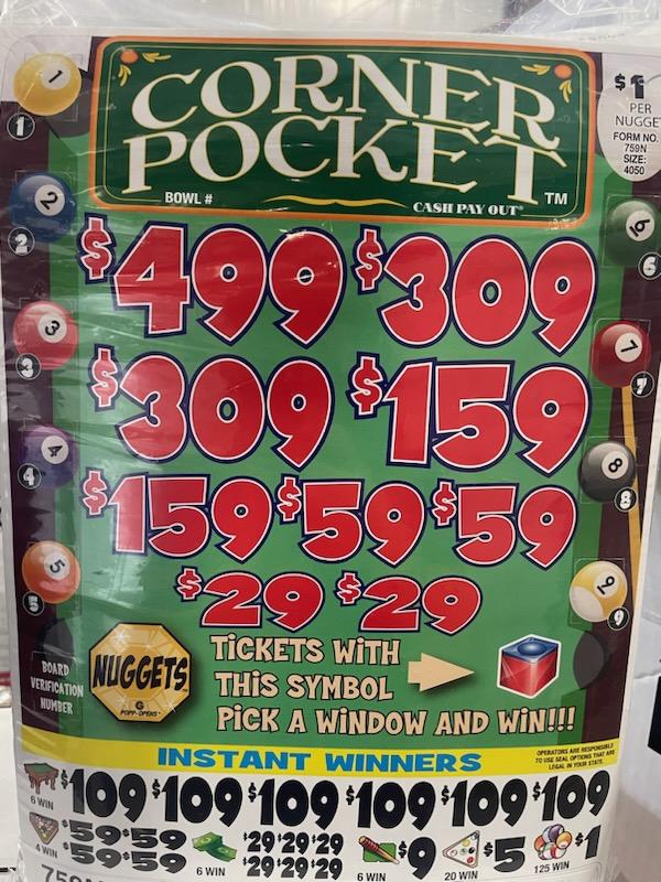 CORNER POCKET NUGGETS