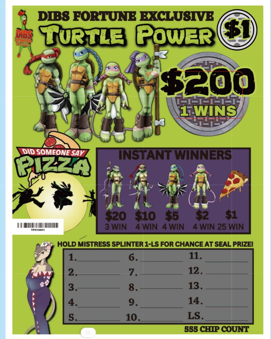 TURTLE POWER CHIPS