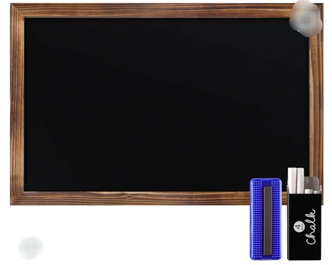 CHALKBOARD SIGN FOR YOUR TABLE- RUSTIC