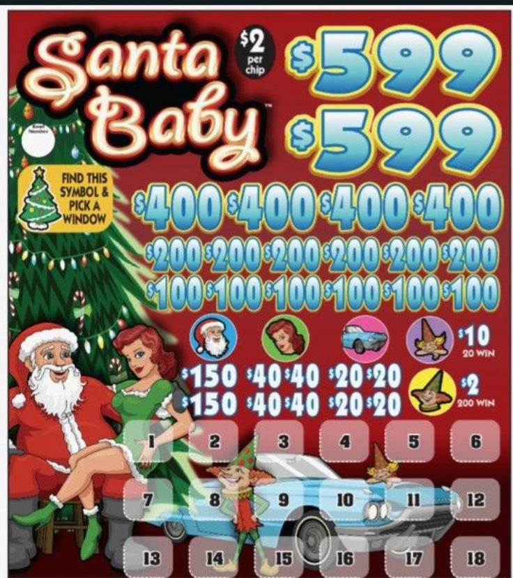 SANTA BABY $2 CHIPS