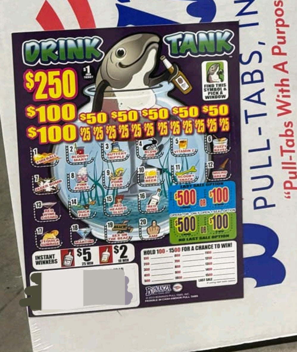 DRINK TANK CASHBOARD