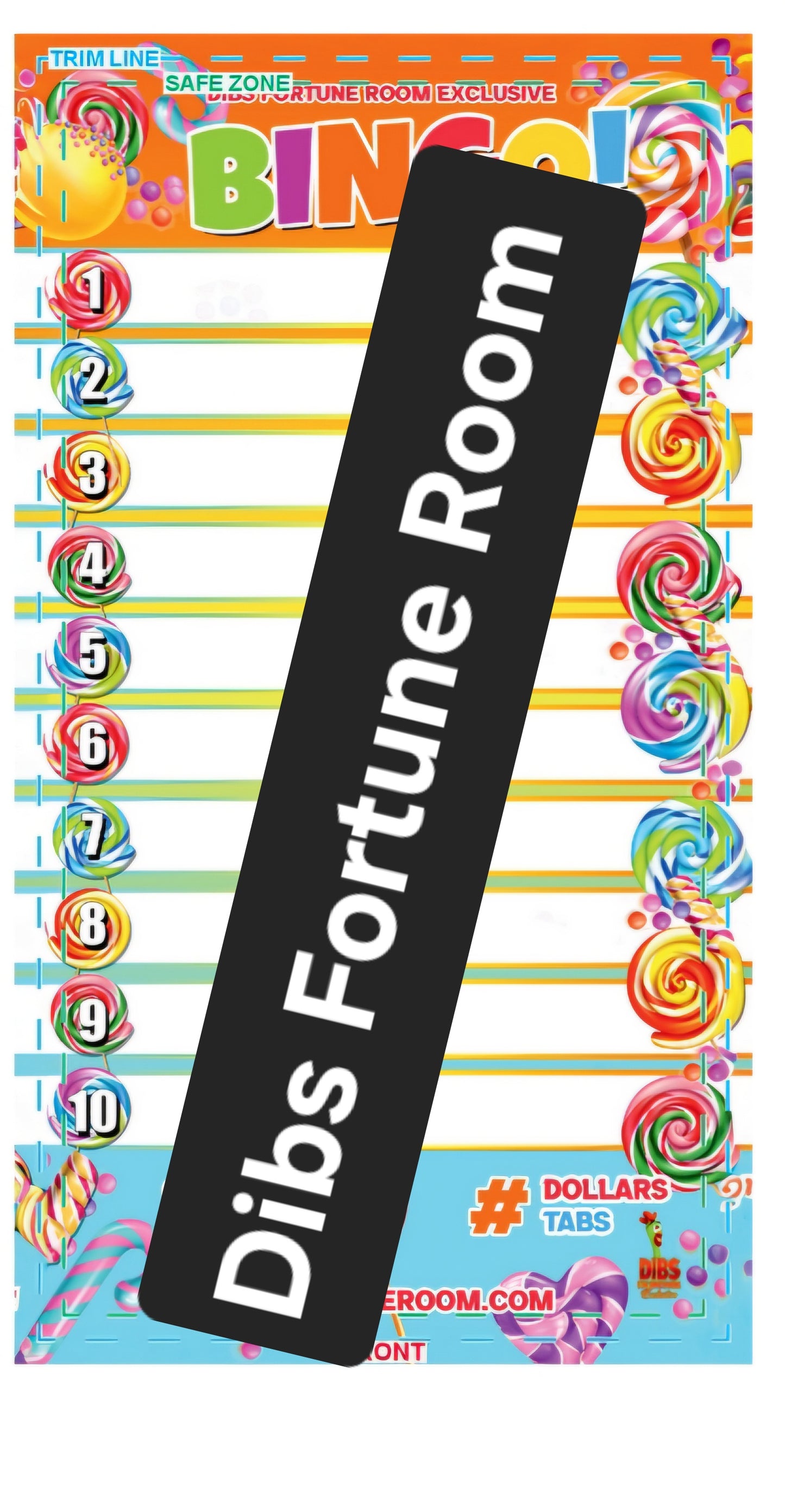 BINGO NOTEPAD 1 - 10 (SET OF 2)