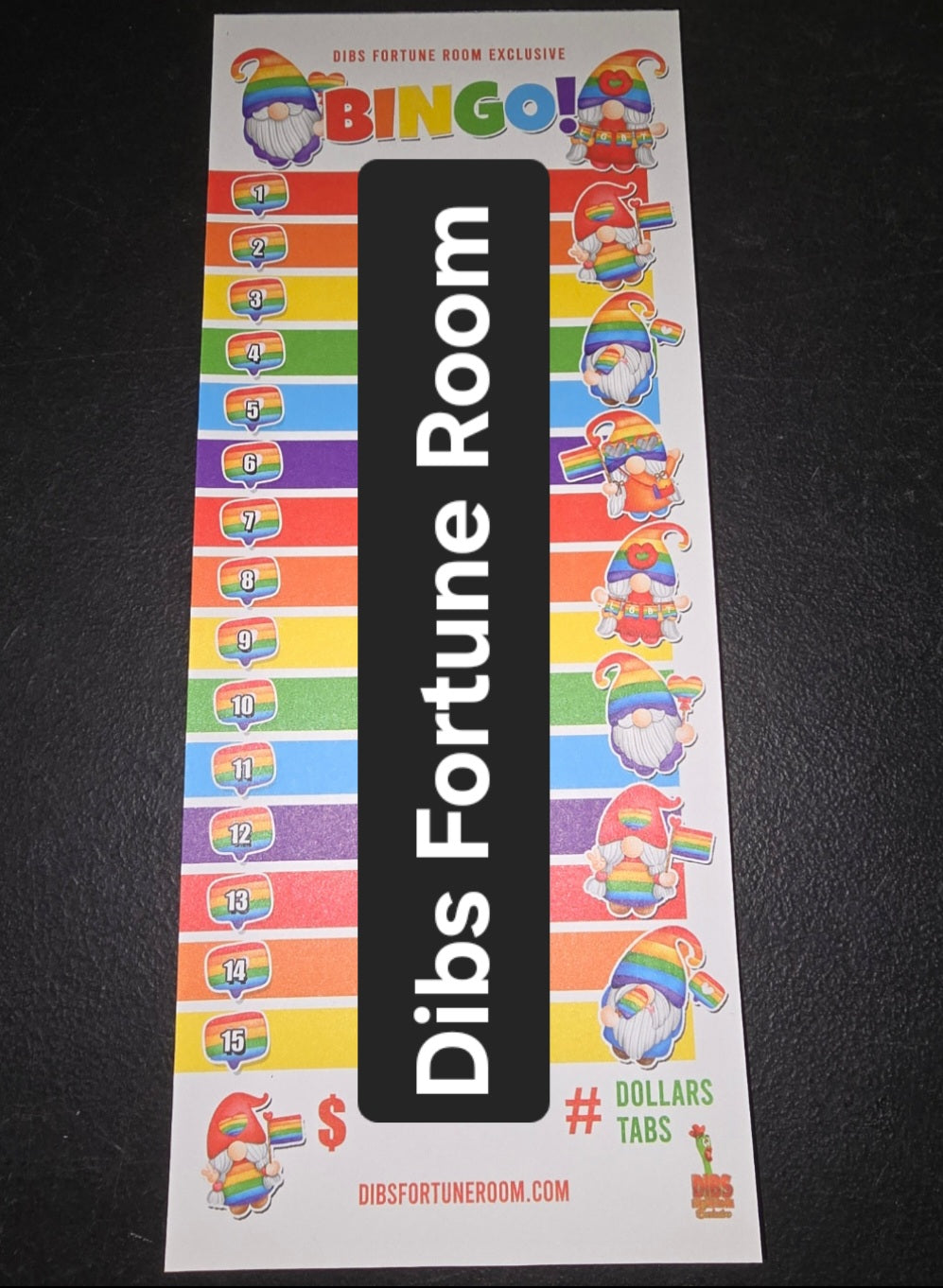 1 - 15 BINGO NOTEPAD SET OF 2