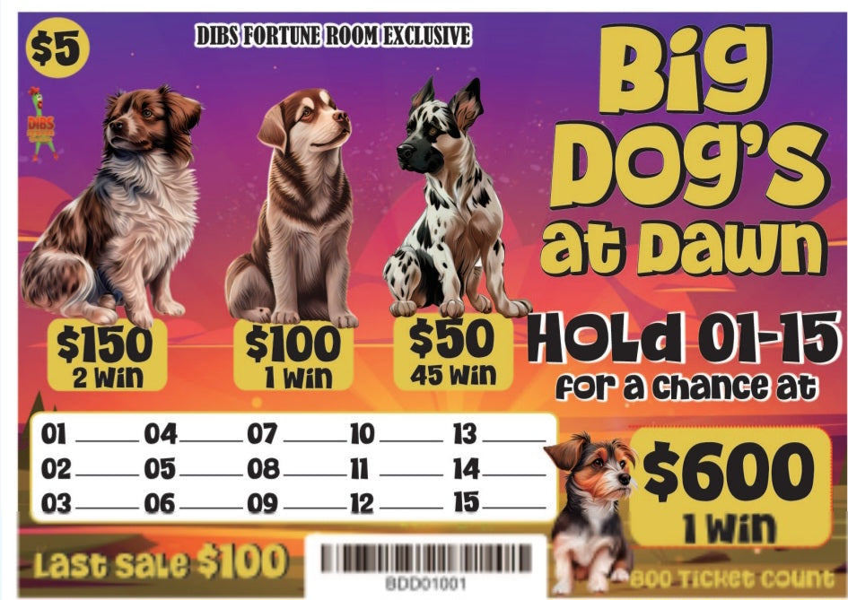 BIG DOGS AT DAWN