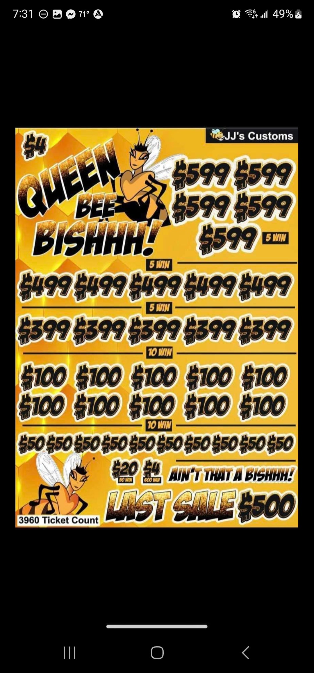 QUEEN BISH $4