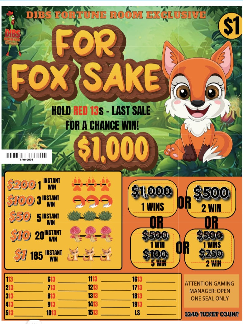 FOR FOX SAKE