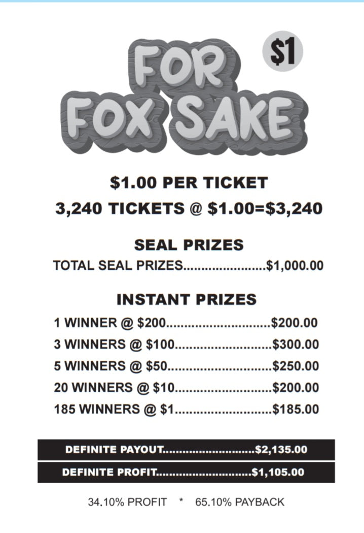 FOR FOX SAKE