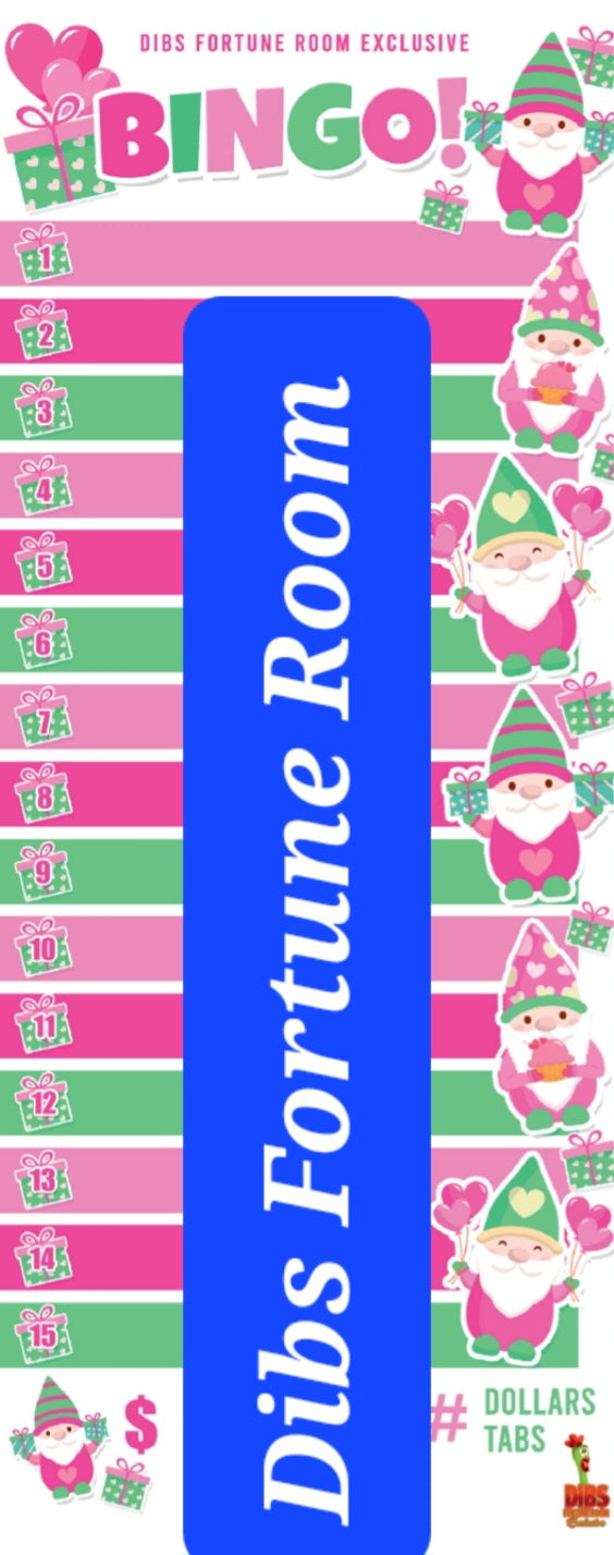 1-15 BINGO NOTEPAD SET OF 2-BIRTHDAY