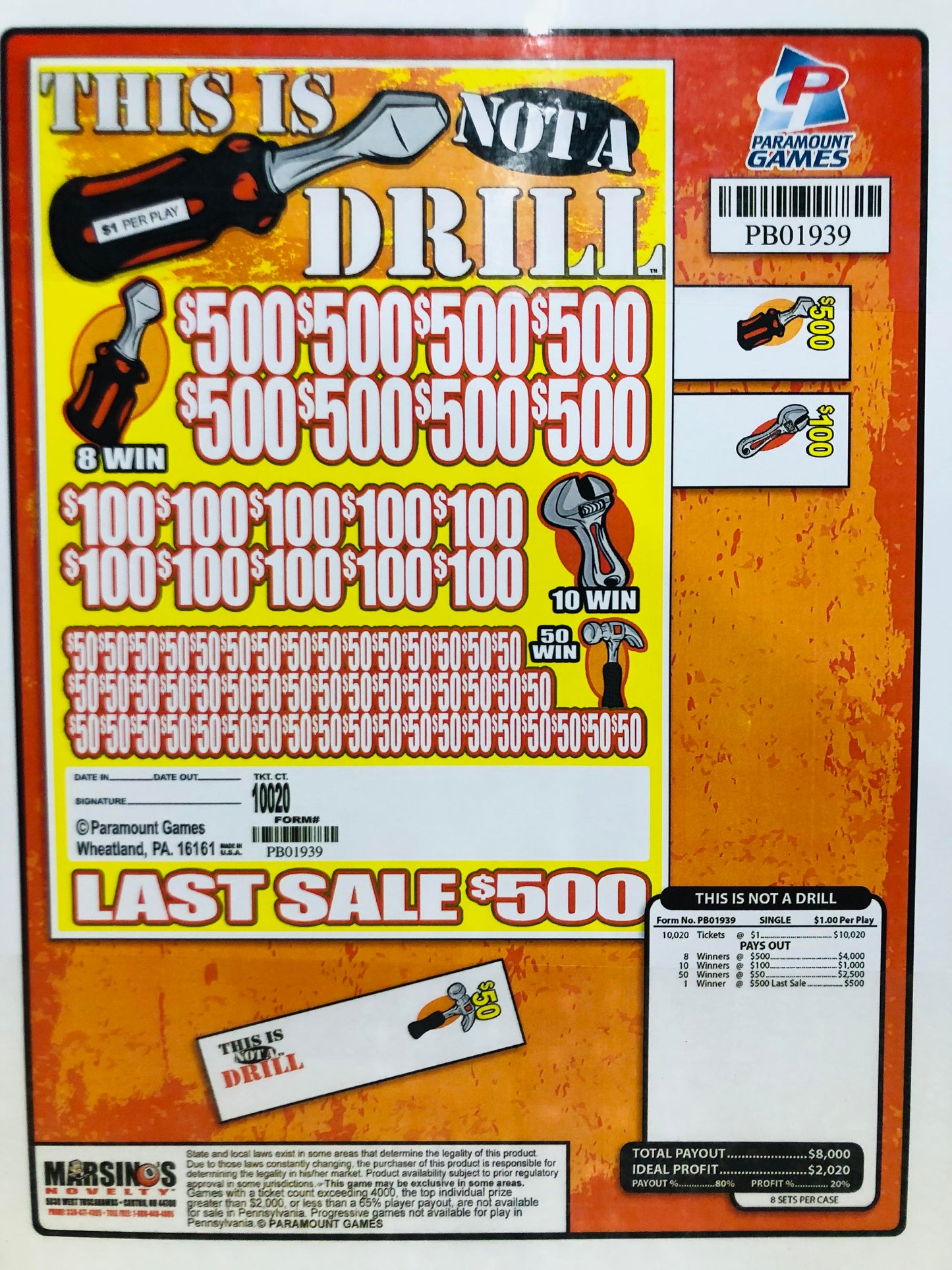 THIS IS NOT A DRILL JARS WITH LAST SALE