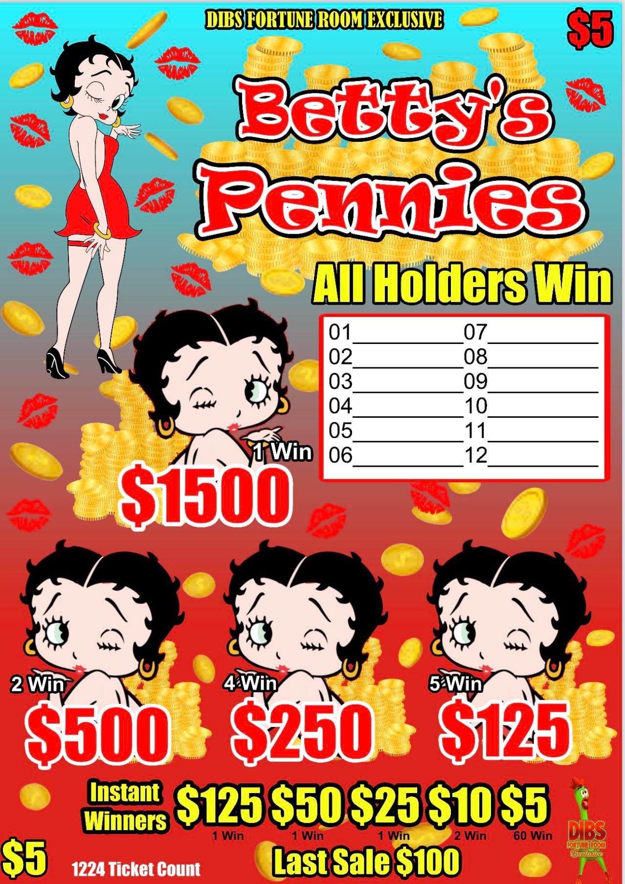 BETTY'S PENNIES