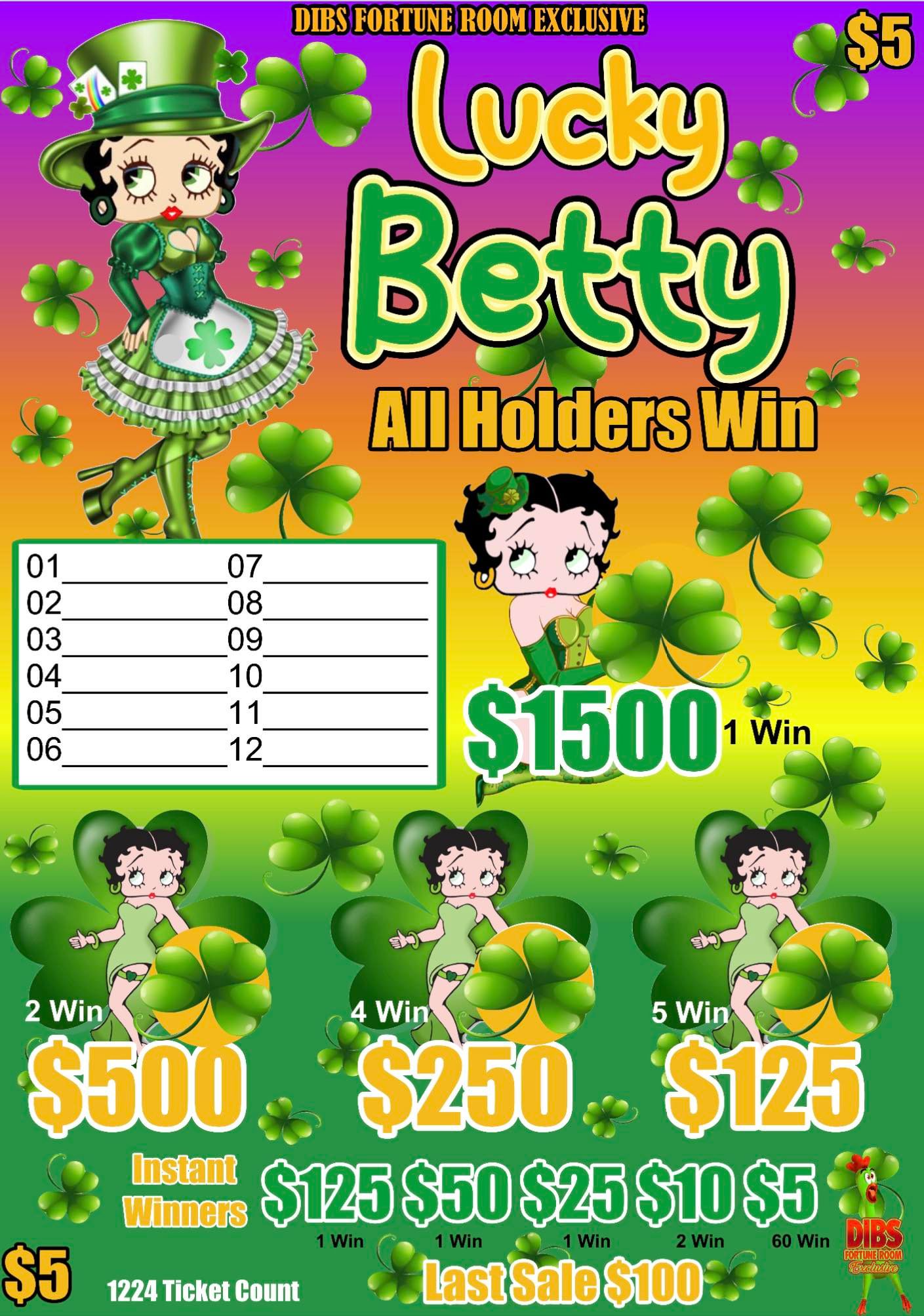 LUCKY BETTY $5