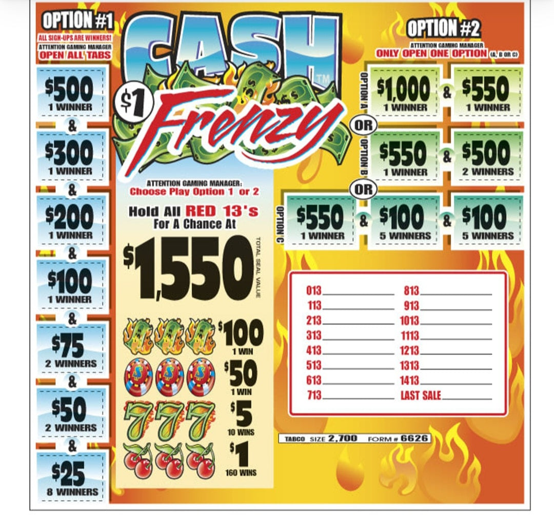 CASH FRENZY (01)