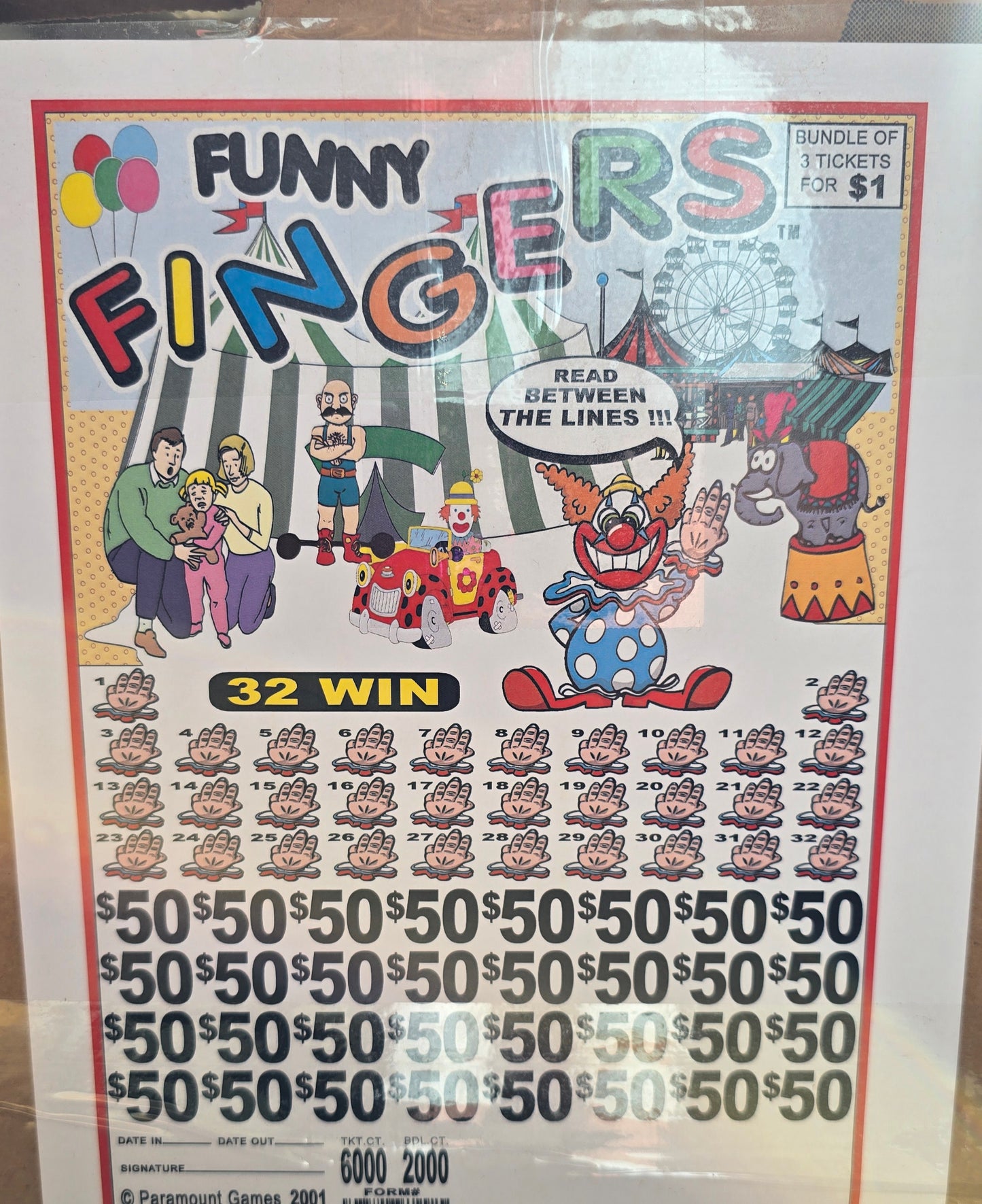 FUNNY FINGERS JARS
