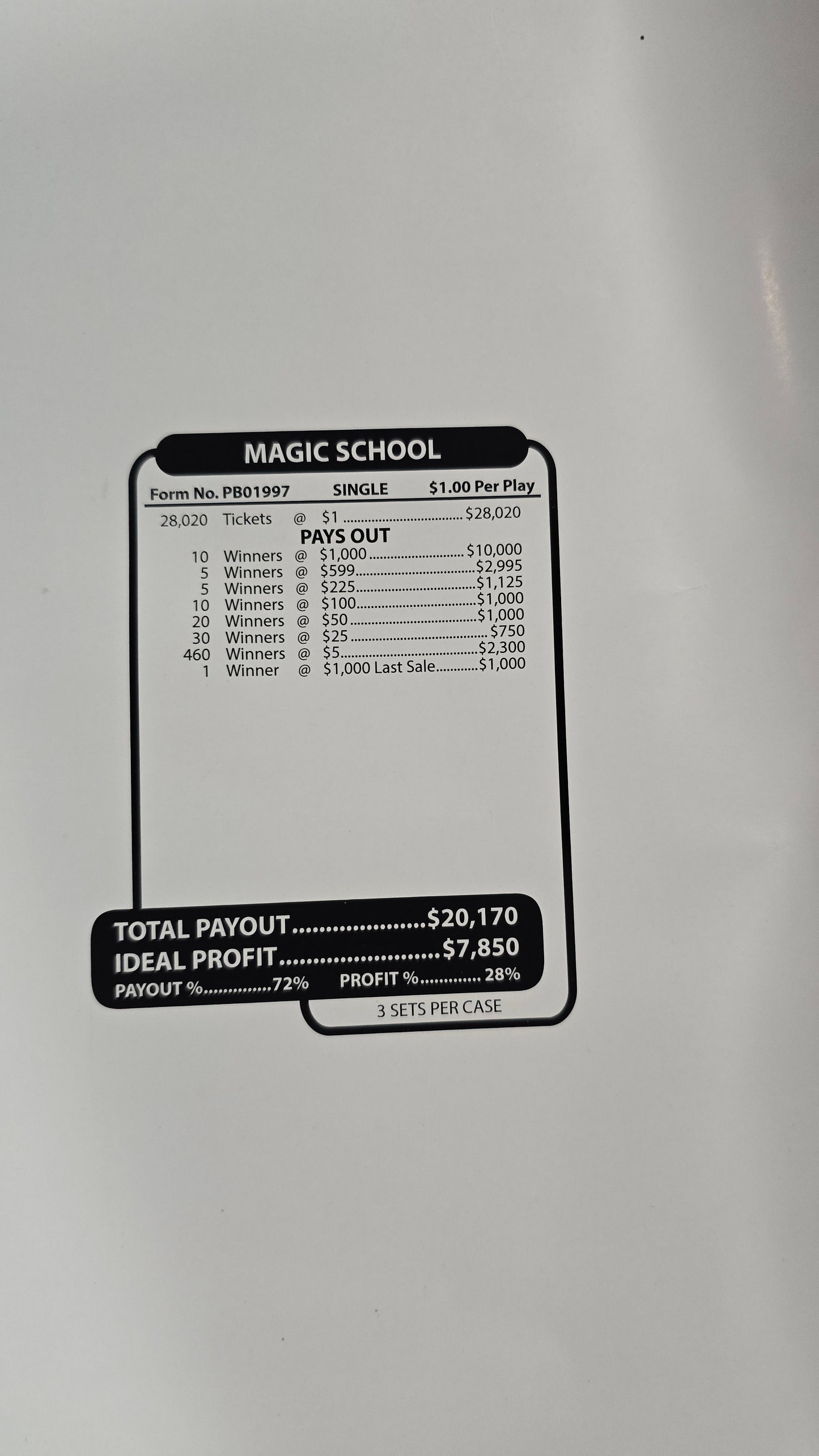 MAGIC SCHOOL CUSTOM JARS