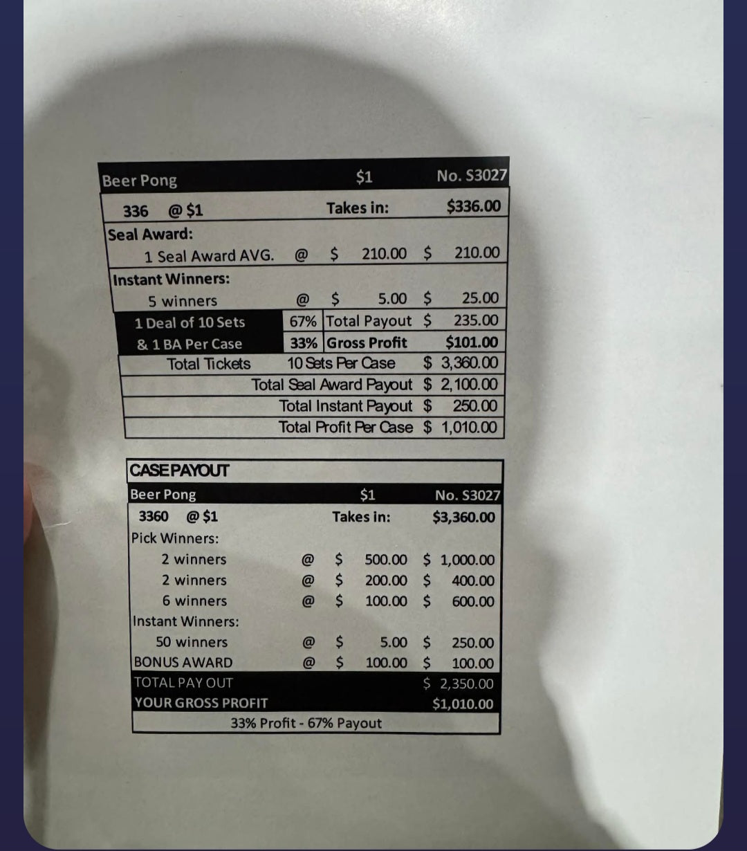 BEER PONG 10 MINI SUBSET