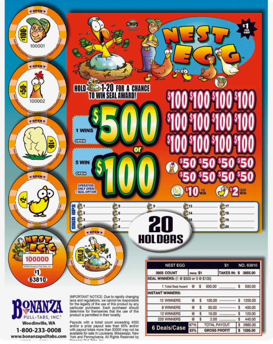 NEST EGG CHIPS