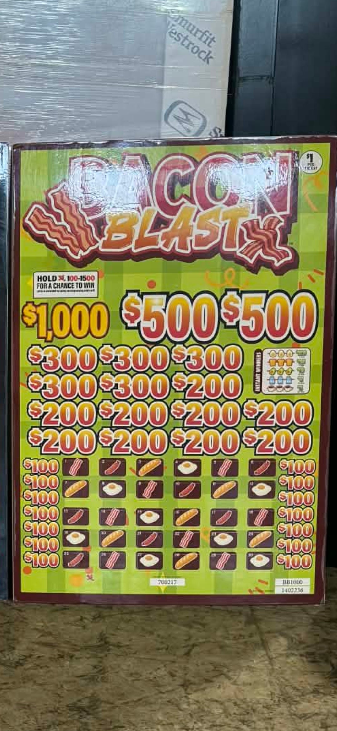 BACON BLAST CASHBOARD CUSTOM