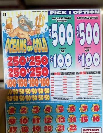 OCEANS OF GOLD CASHBOARD (01)