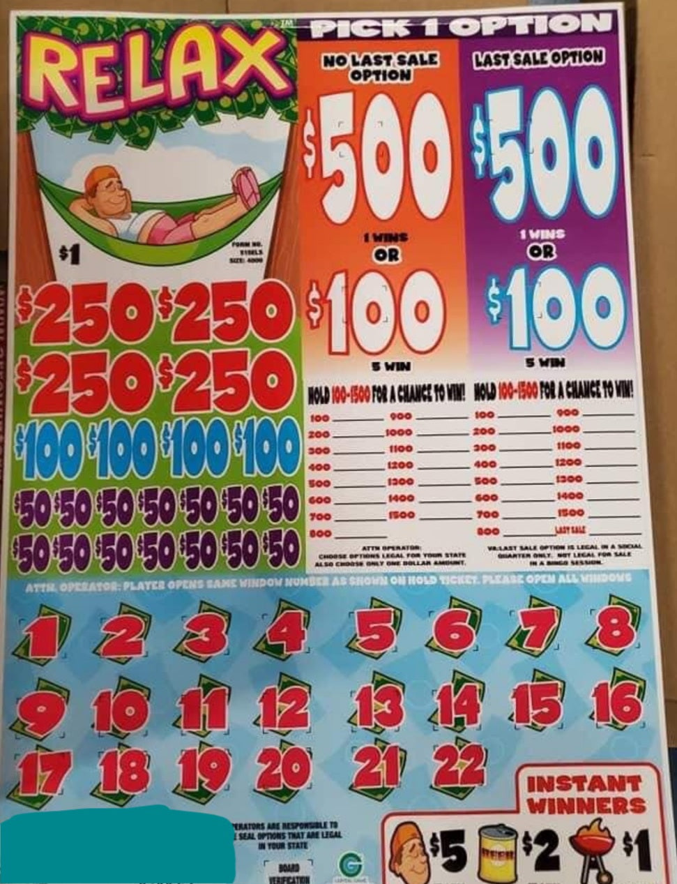 RELAX CASHBOARD