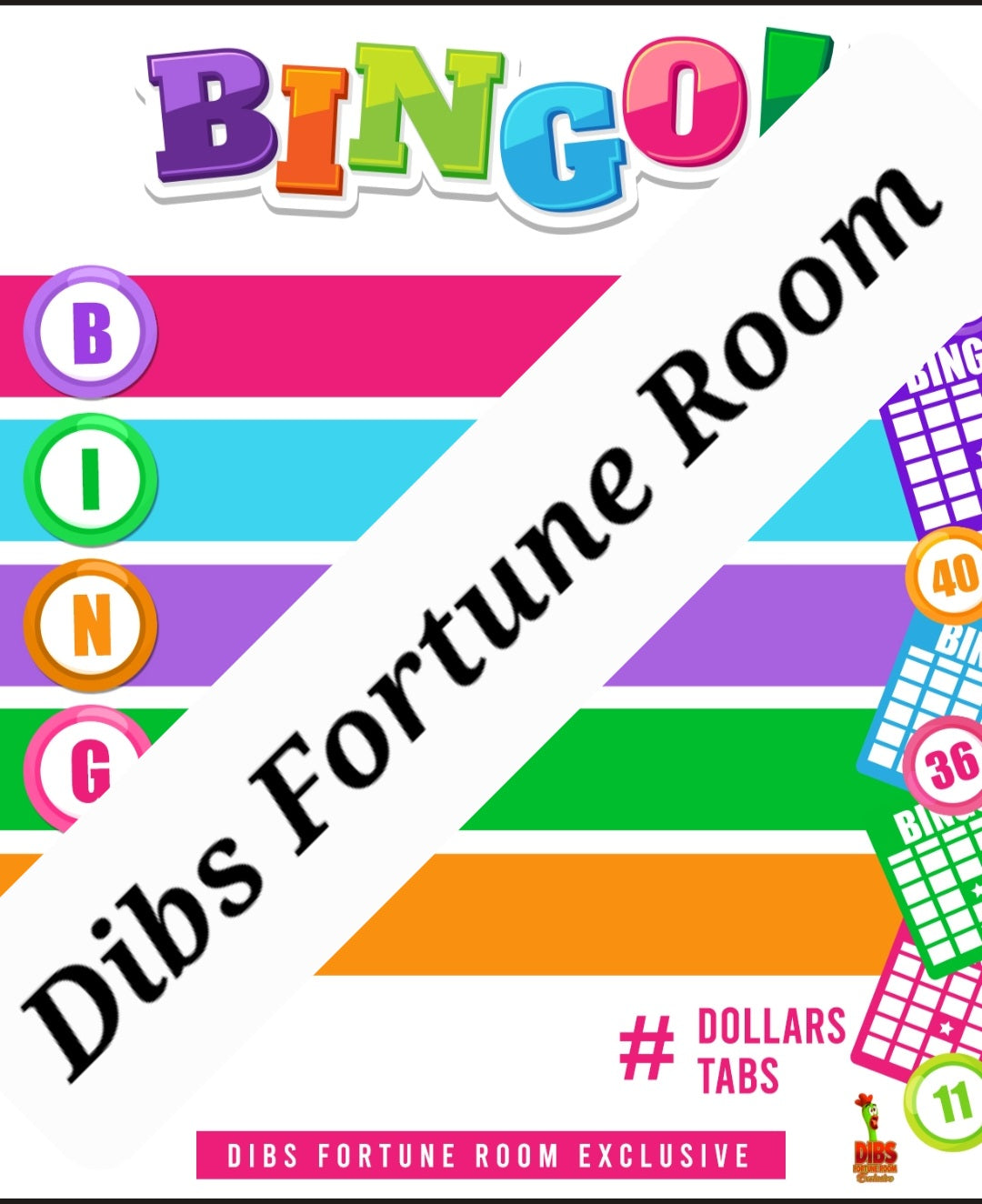 BINGO NOTEPAD SET OF 3 (ORIGINAL)