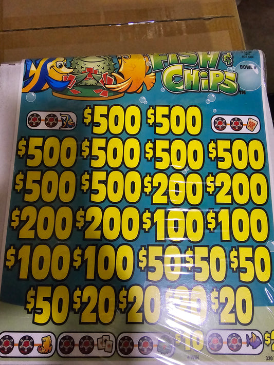 FISH & CHIPS (500) $2