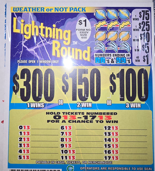 LIGHTNING ROUND