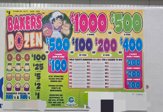 BAKERS DOZEN (1000)