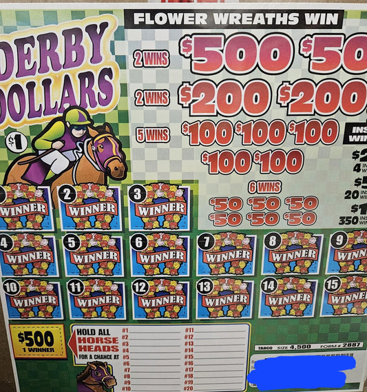 DERBY DOLLARS