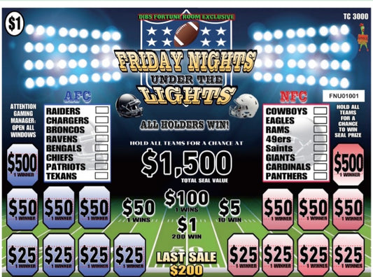 FRIDAY NIGHTS UNDER THE LIGHTS