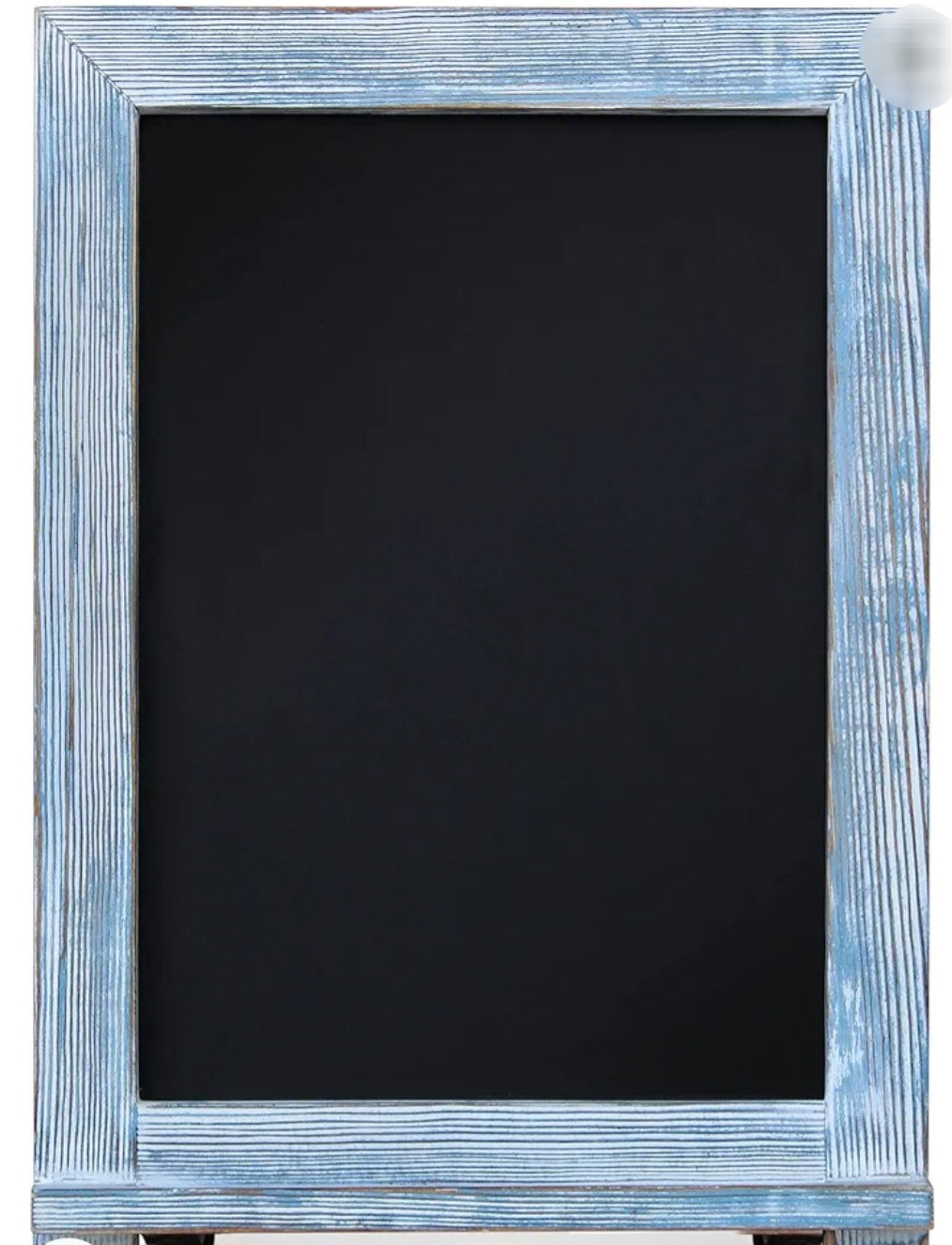 CHALKBOARD SIGN FOR YOUR-WHITE WASH BLUE