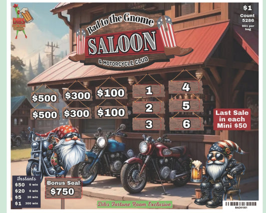 BAD TO THE GNOME SALOON