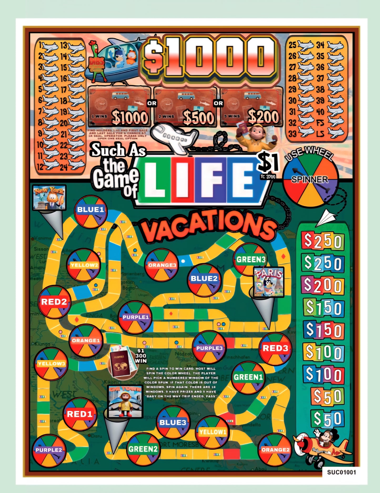 SUCH AS THE GAME OF LIFE CUSTOM