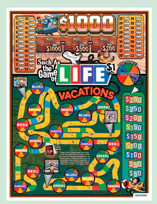 SUCH AS THE GAME OF LIFE CUSTOM