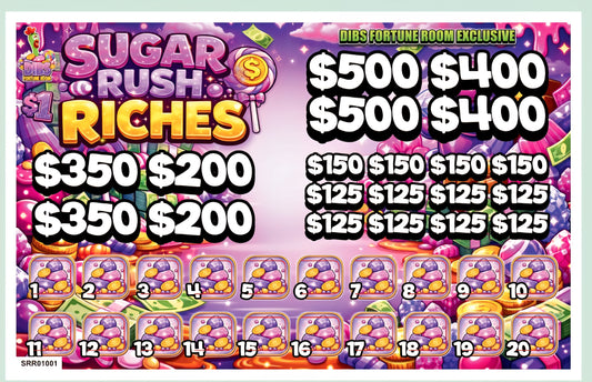 SUGAR RUSH 20 MINI SUBSET CUSTOM