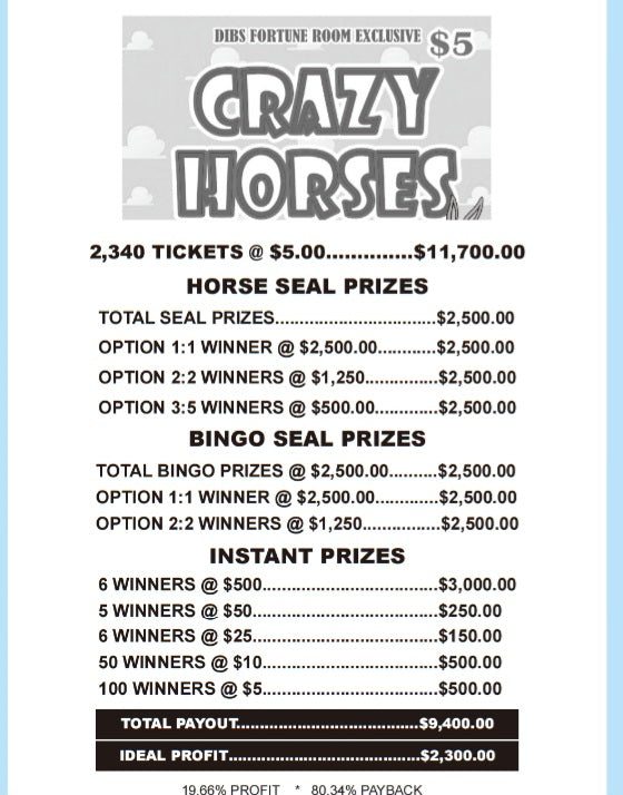 CRAZY HORSE $5