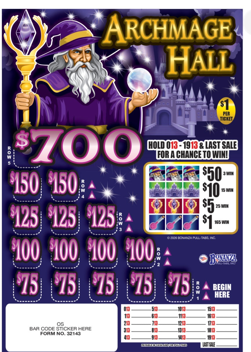 ARCHMAGE HALL BONANZA CUSTOM