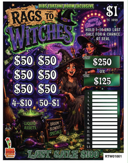 RAGS TO WITCHES EXCLUSIVE