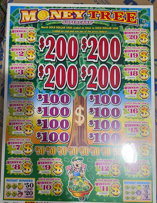MONEY TREE SUPER CARD