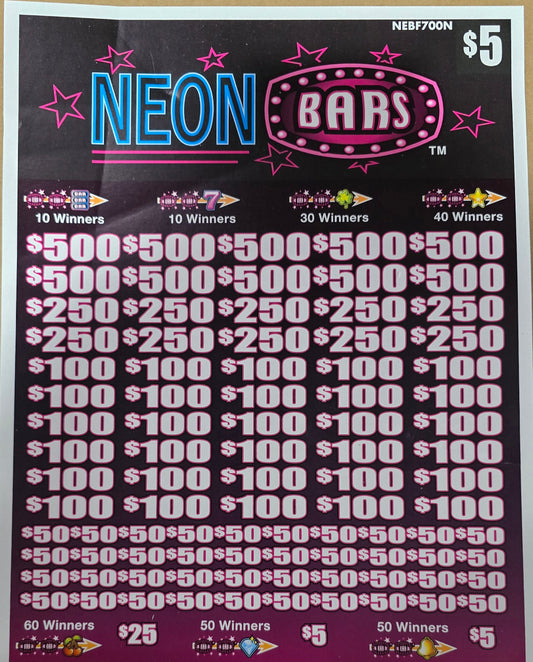NEON BARS $5