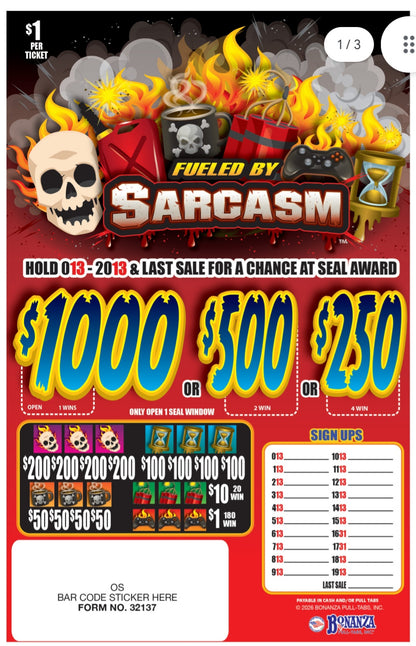 FUELED BY SARCASM