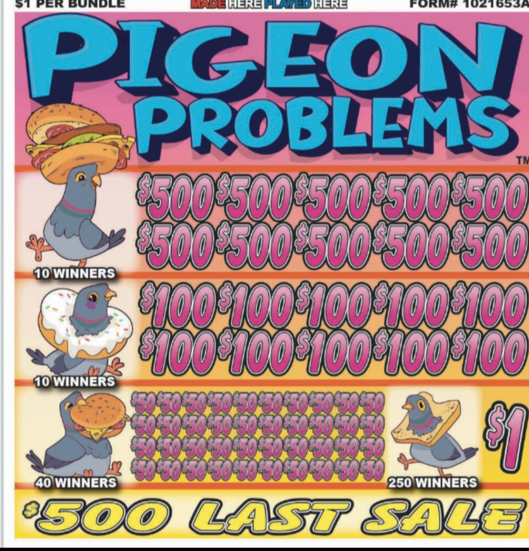 PIGEON PROBLEMS CUSTOM JAR