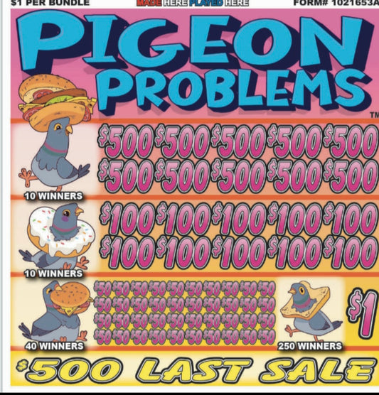 PIGEON PROBLEMS CUSTOM JAR