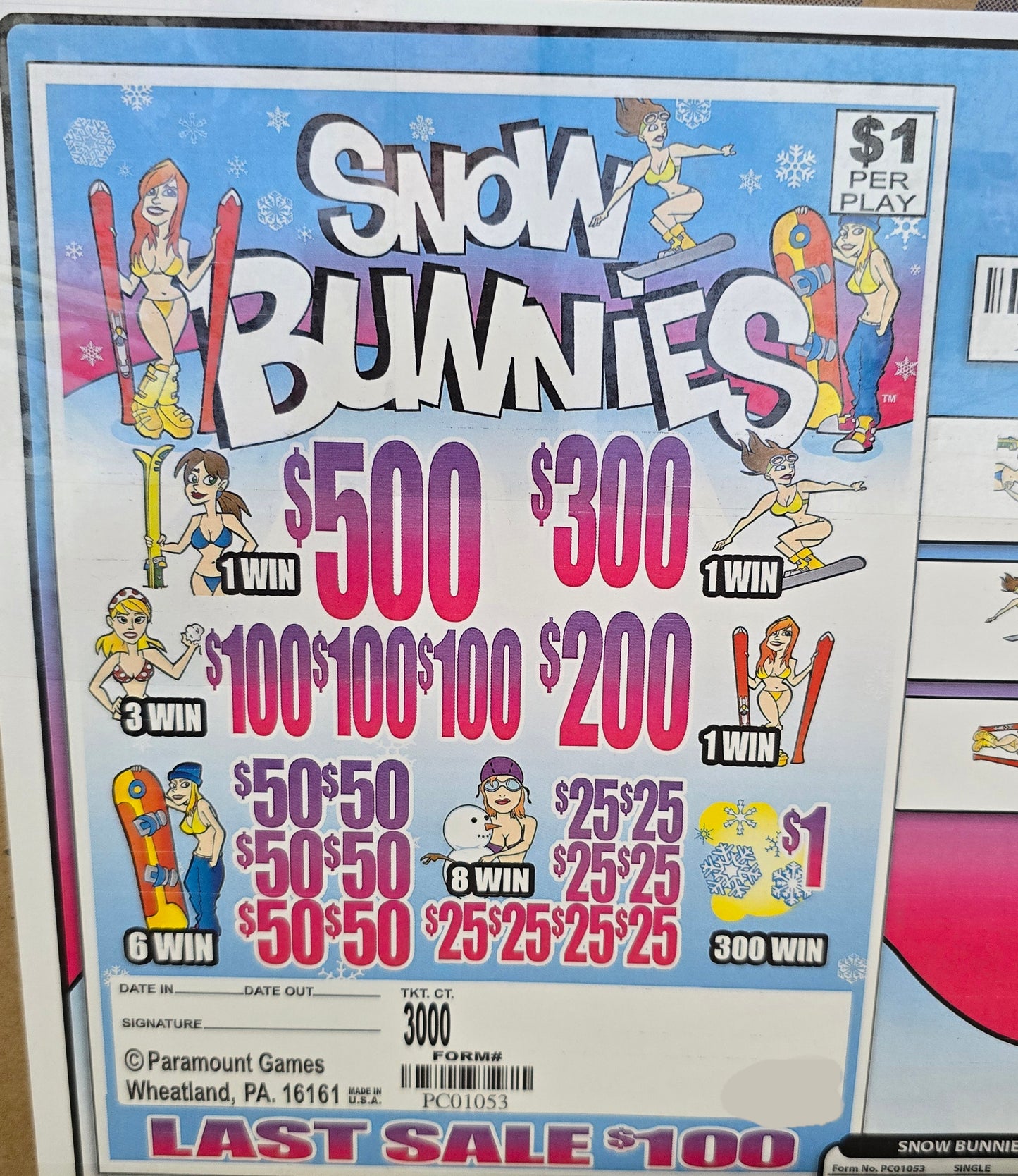 SNOW BUNNIES JARS WITH LAST SALE