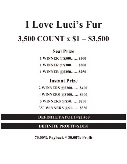 I LOVE LUCI'S FUR EXCLUSIVE